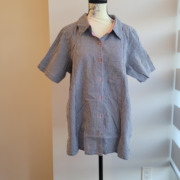 Vintage Quacker Factory Gingham Shirt - Picture 2 of 7
